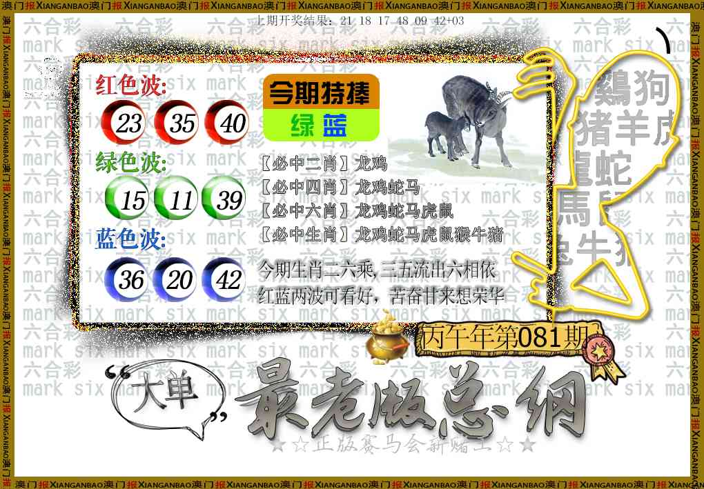 081期最老版总纲[图]